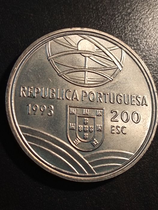 200 escudos 1993 - Primeira Espingarda - IV Série dos Descobrimentos
