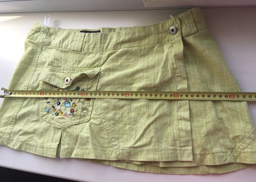 Юбка мини на запах