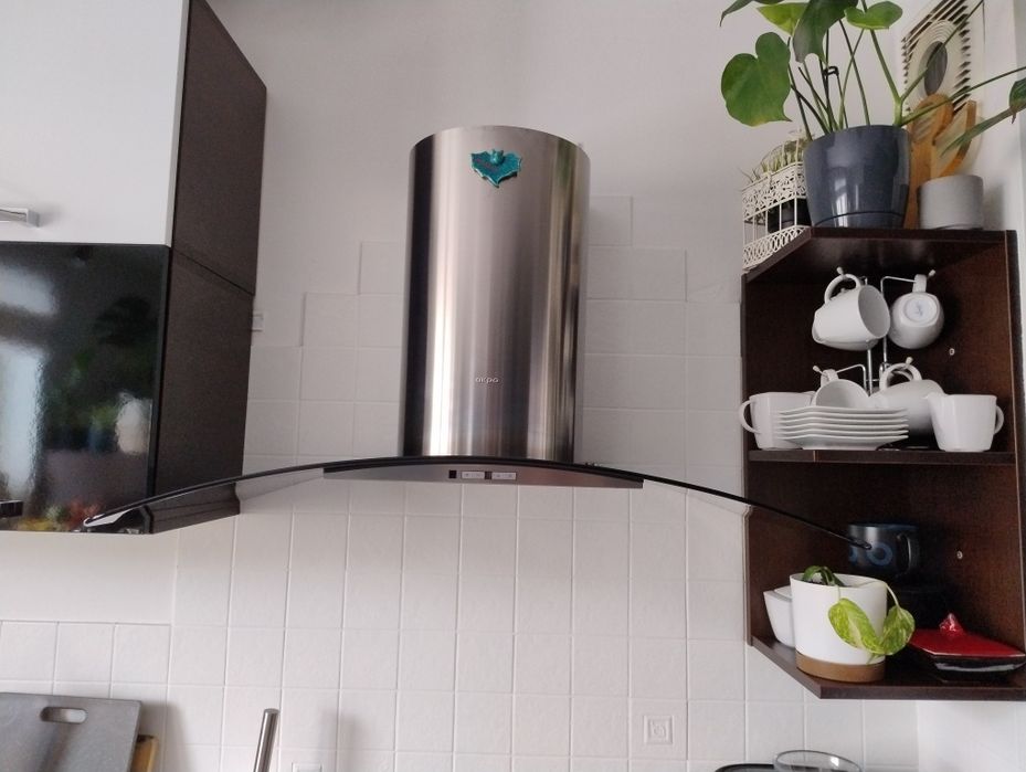 Okap szklany sprawny