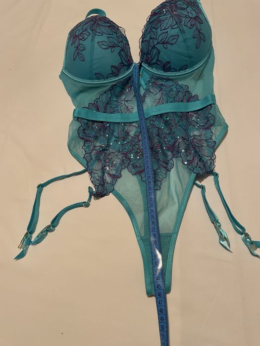 Бірюзовий жіночий комбідрез фірми Ann Summers