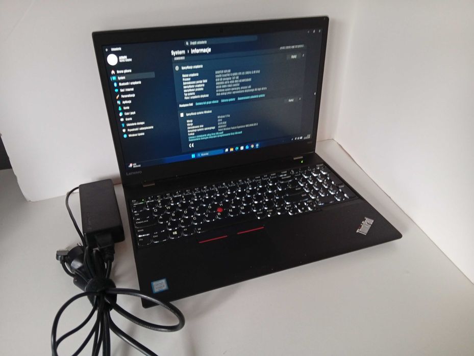 Lenovo ThinkPad T570 / 15.6" / Intel Core i5-6200U / 8GB RAM / 128GB SSD / HD / Win 11