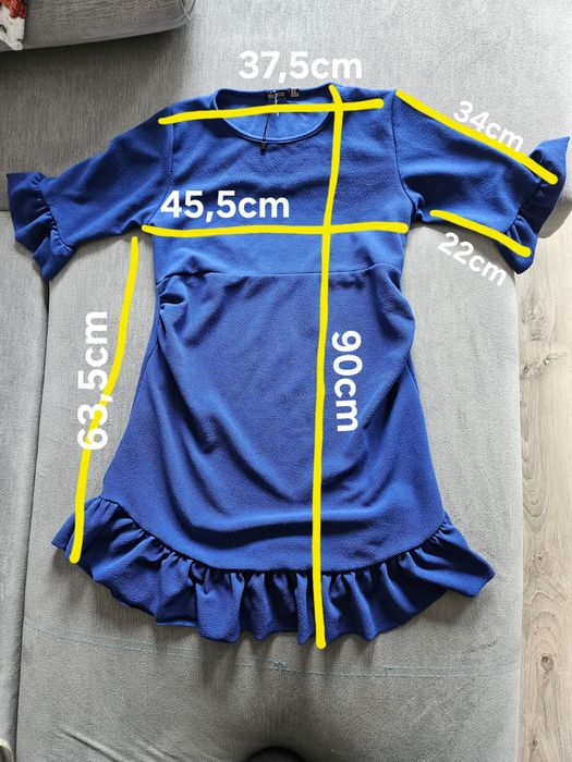 Sukienka ciążowa boohoo.  Rozmiar 42.