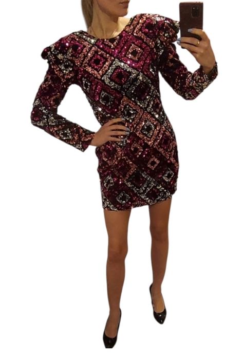 Sukienka na sylwestra andrzejki Sfera m 38