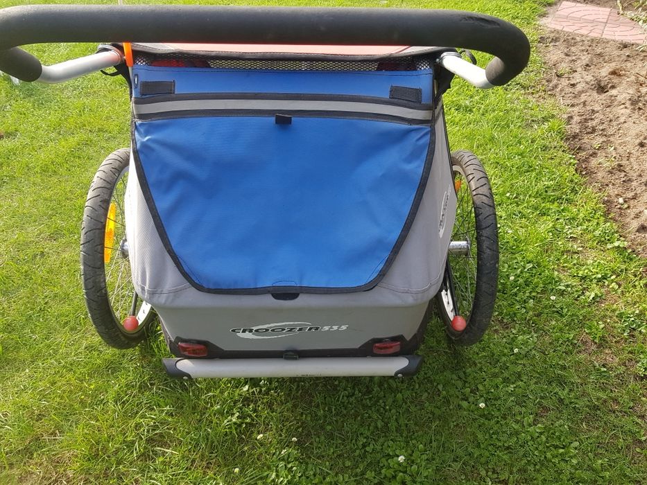 Croozer 535 przyczepka rowerowa riksza wózek 2w1