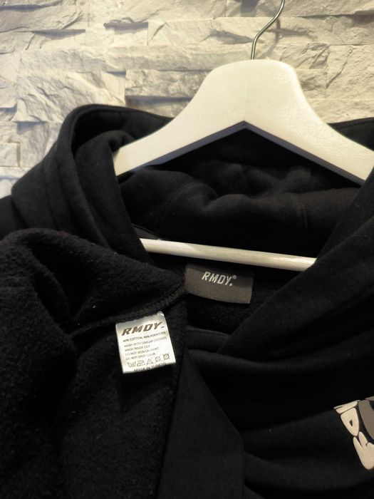 Bluza z Kapturem RMDY Hoodie Czarna Logo