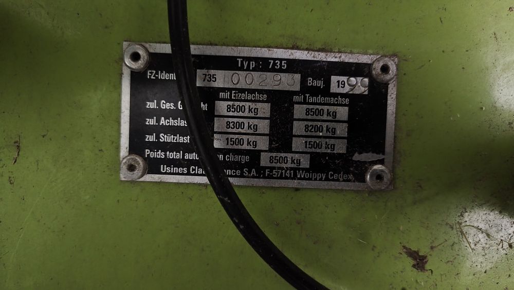Prasa Claas Quadrant 2200