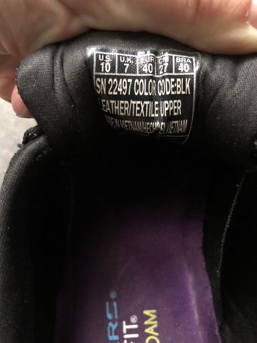 Оригінальні чоловічі Skechers - р. 40 мокасини