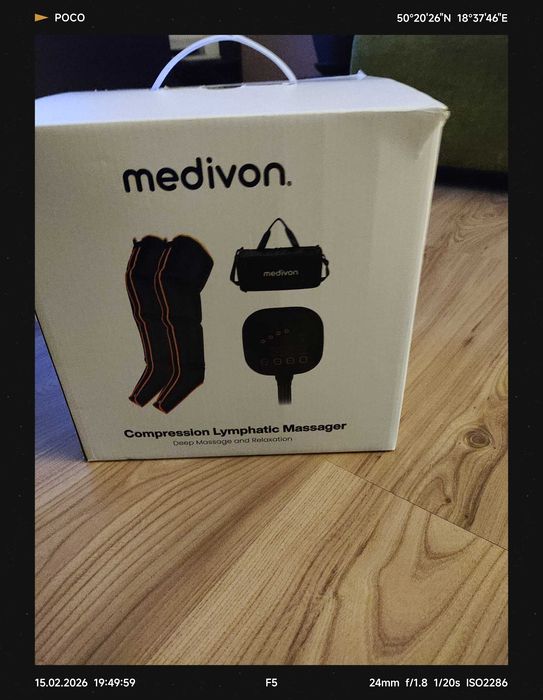 Masażer Limfatyczny do nóg Medivon Portia