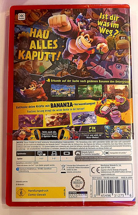 Donkey Kong Bananza PL /Nintendo Switch 2 /Nowa! Sklep Chorzów