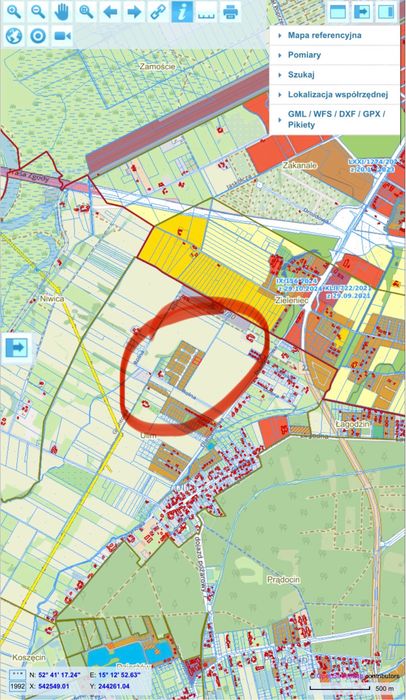 Dzialka budowlana 15,25ar w Ulim k Gorzów Wlkp - Widok 2