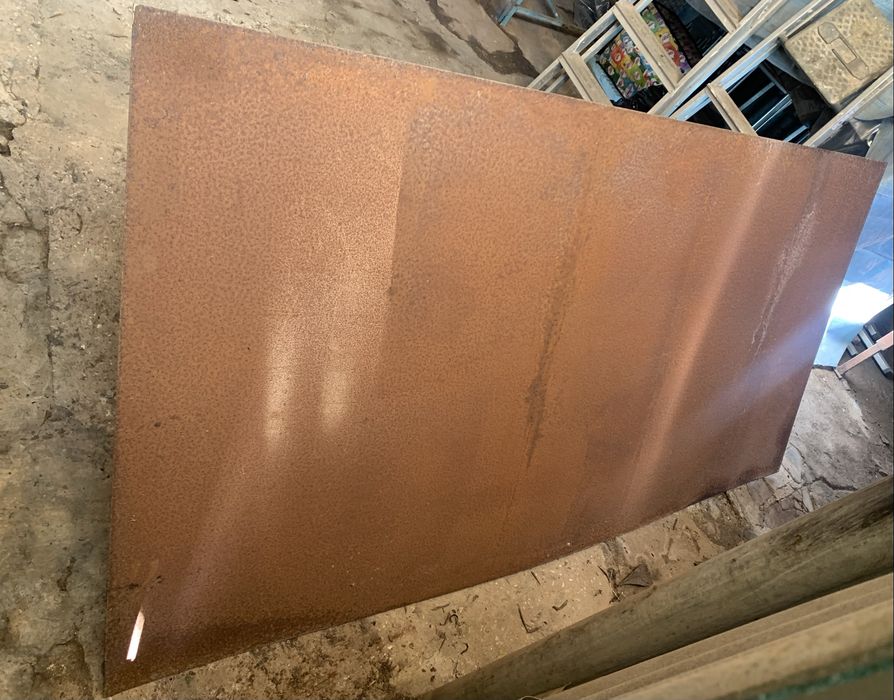 Placa de ferro  grande