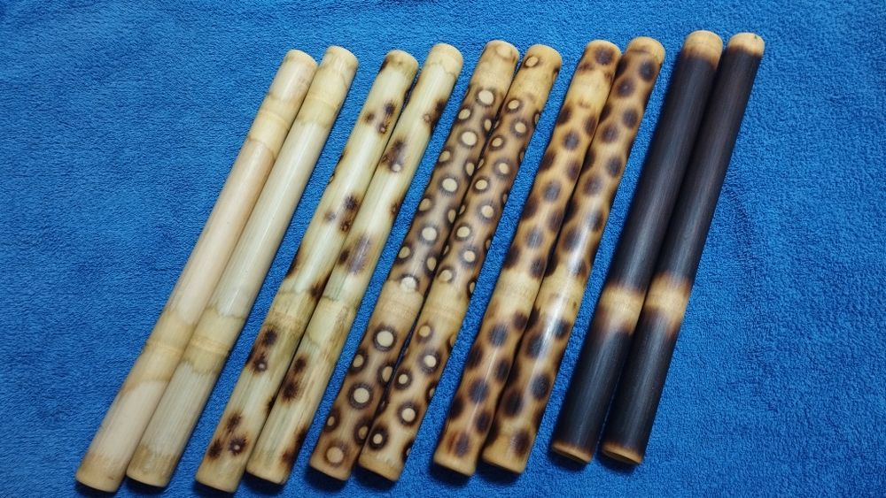 Бамбуковые палки для массажа Креольский, бразильский, тайский.