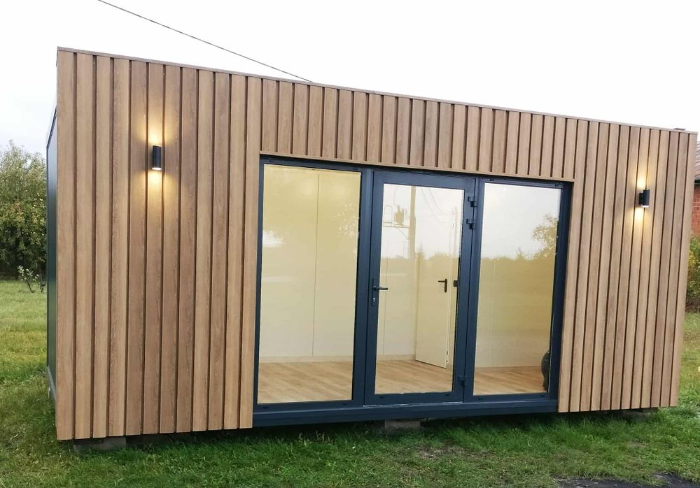 Pawilon handlowy biurowy WC 6x3 domek kontener