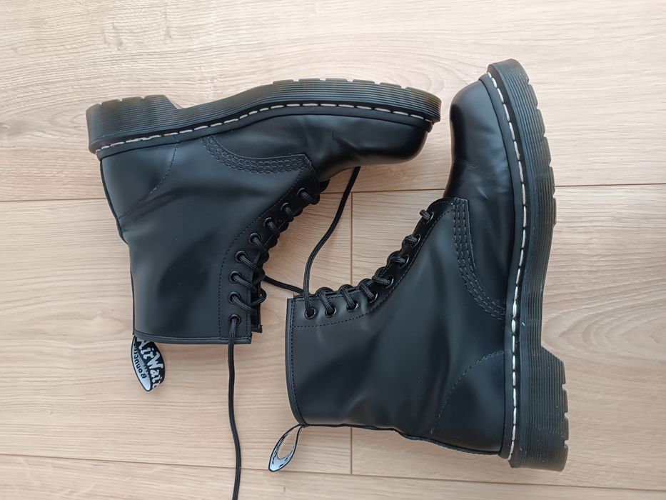Oryginalne Dr Martens all black 1460 WS rozm 40 stan idealny