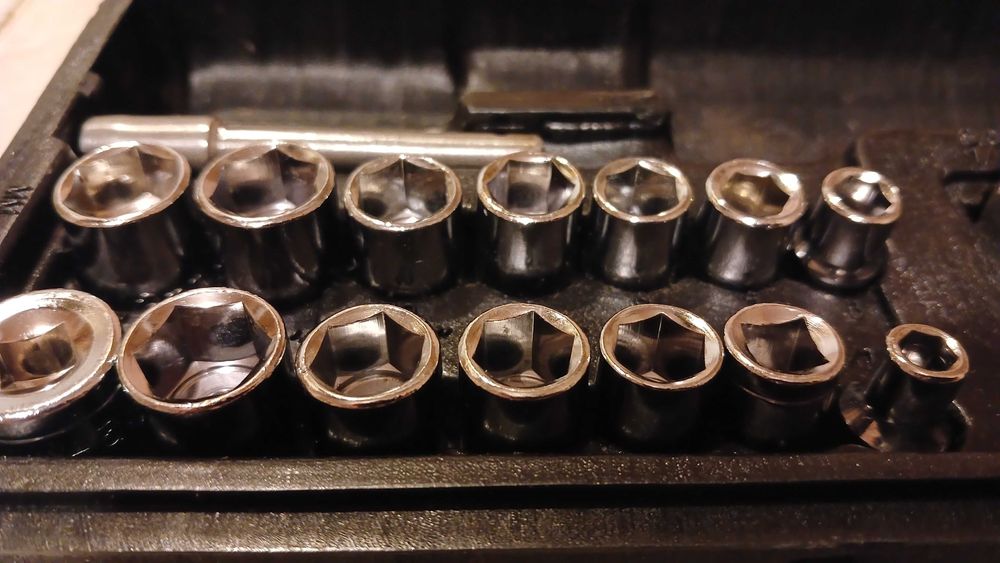 Набор 38 шт. биты головки отвертки ключи