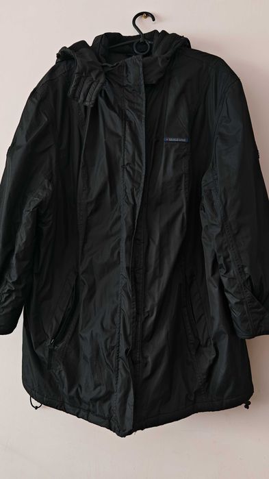 Куртка Bonprix чоловіча великого розміру на флісі з капюшоном