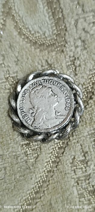 Sprzedam dwie monety Republika portugalska 1944 r 50 centów
