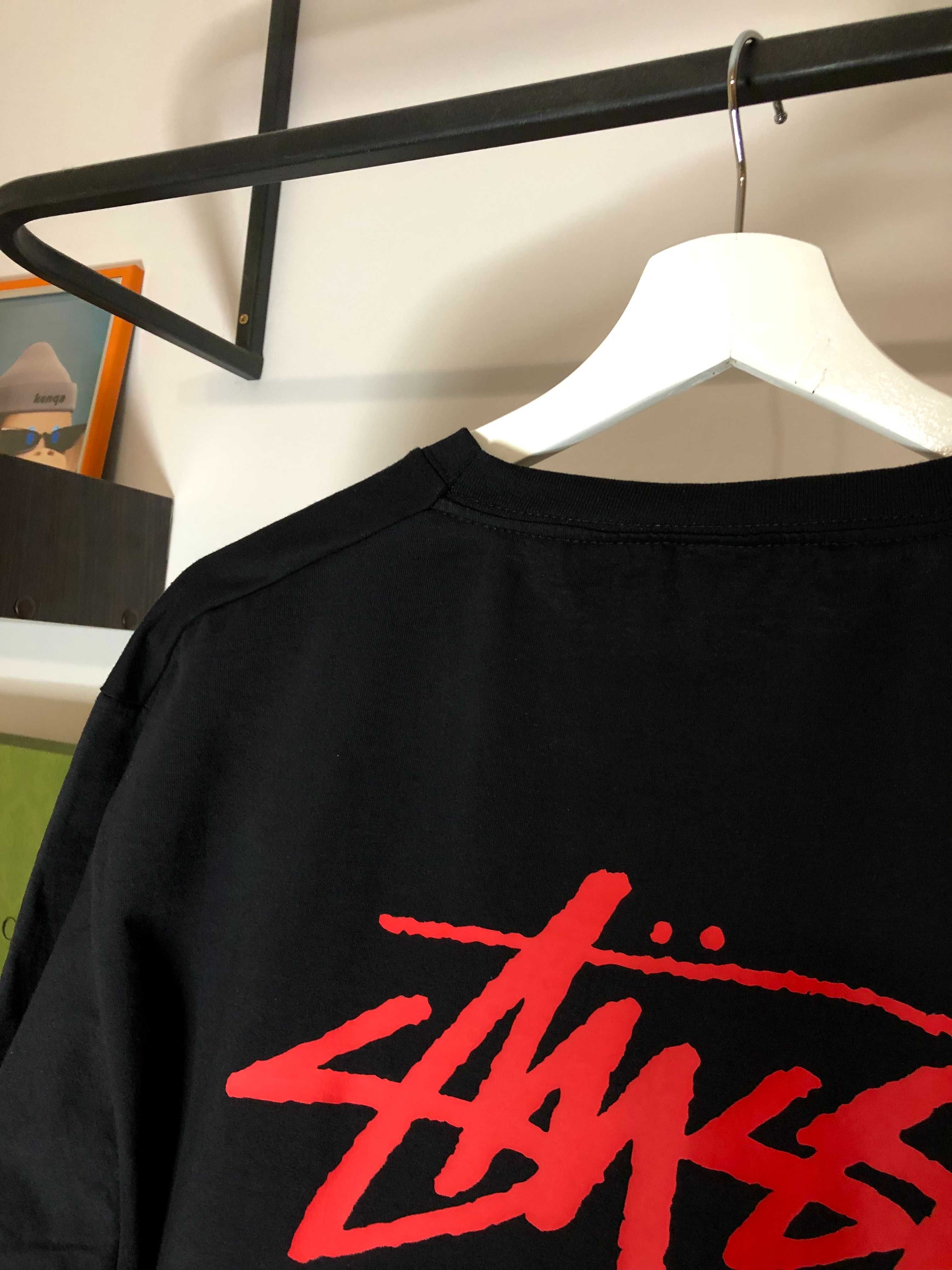 Футболка Stussy (червоний логотип): 415 грн. - Футболки Вінниця на Olx