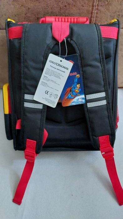 Рюкзак школьный каркасный наплічник Cool for school Супермен