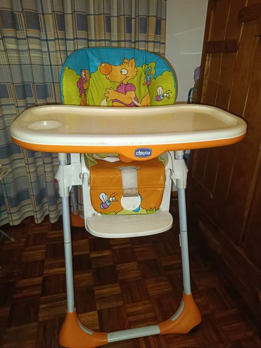 Cadeira refeição bebé chicco
