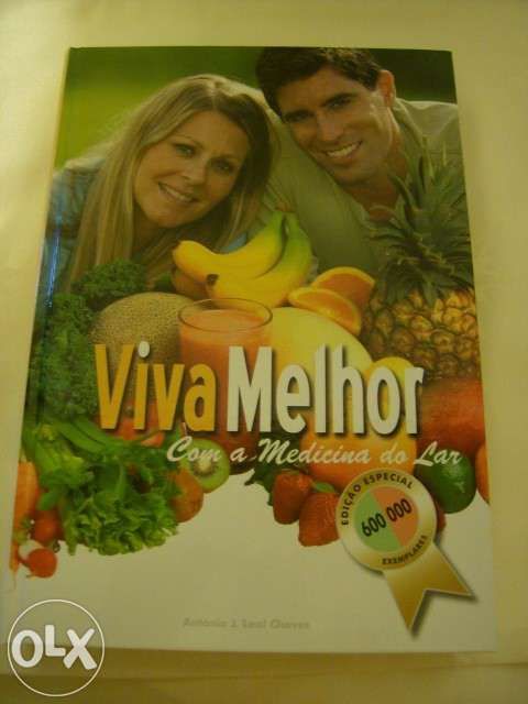 Livro viva melhor com a medicina do lar (novo)