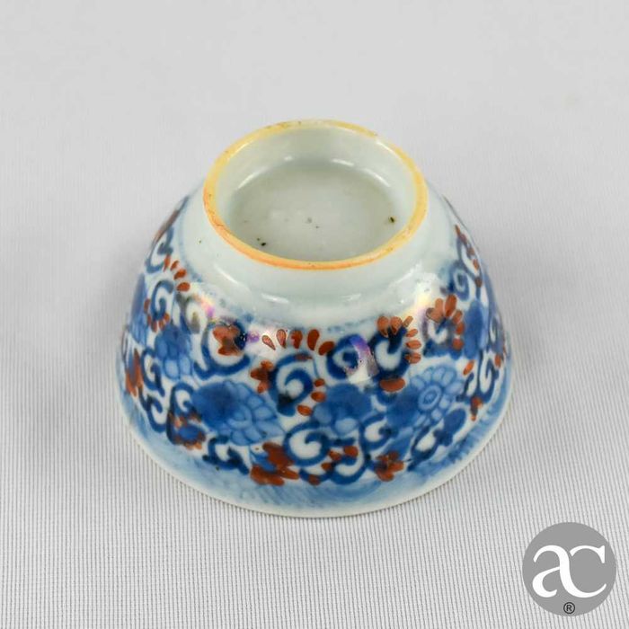 Taça e pires Porcelana China, Qianlong, Amsterdam Bont, Séc. XVIII