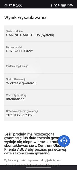 Nowa Konsola Asus Rog Ally Xbox RC73YA/GW