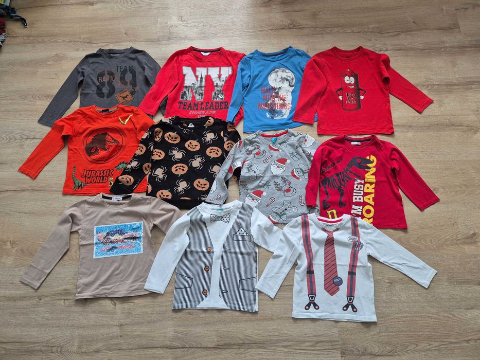 Mega Paka ubrań dla chłopca 98-112 około 190 sztuk