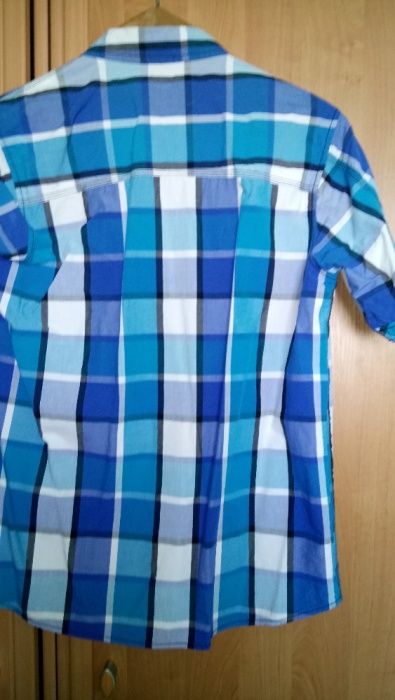 Летние рубашки короткий рукав для подростка xs, s