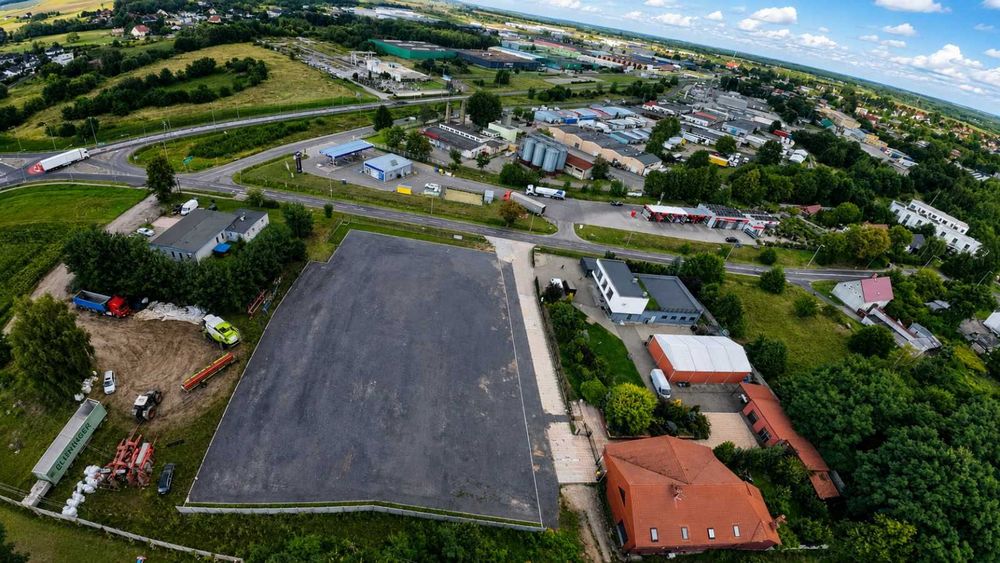 Do wynajęcia – Utwardzony Plac 4 307 m² – Żary – Bezpośrednio przy DK27 BDB Połączenia - Widok 4