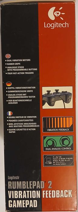 Logitech USB Gamepad Rumblepad 2 (PC)64730030824963124