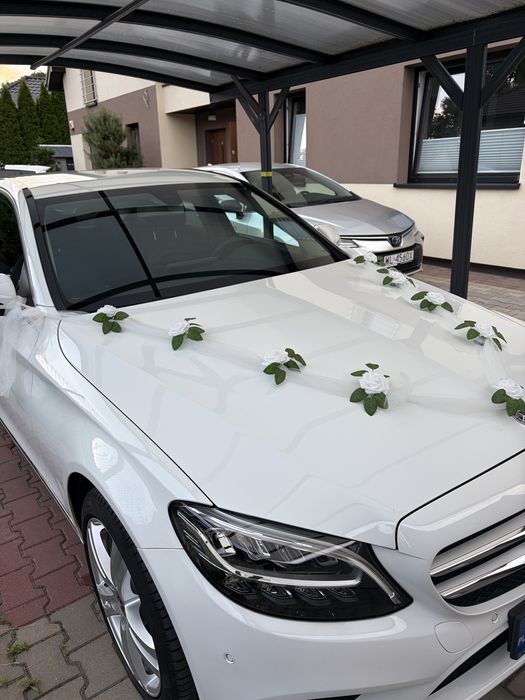 Auto do ślubu Mercedes C klasa