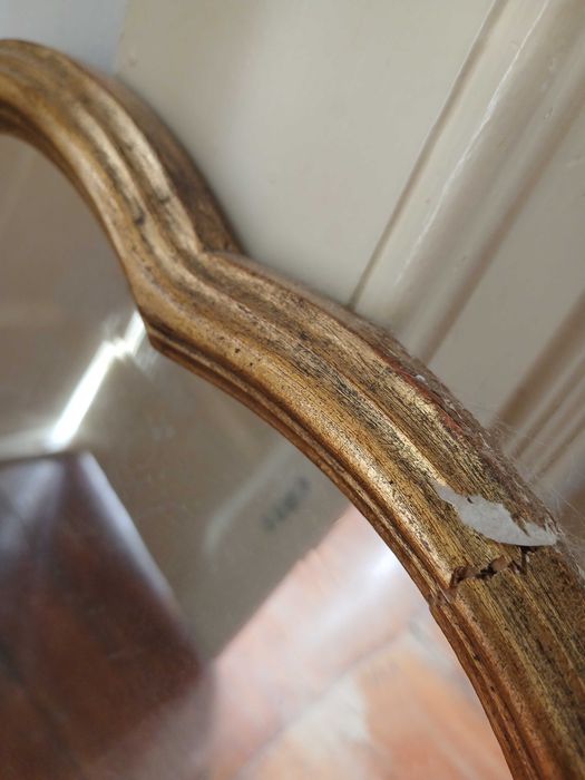 Espelho oval antigo