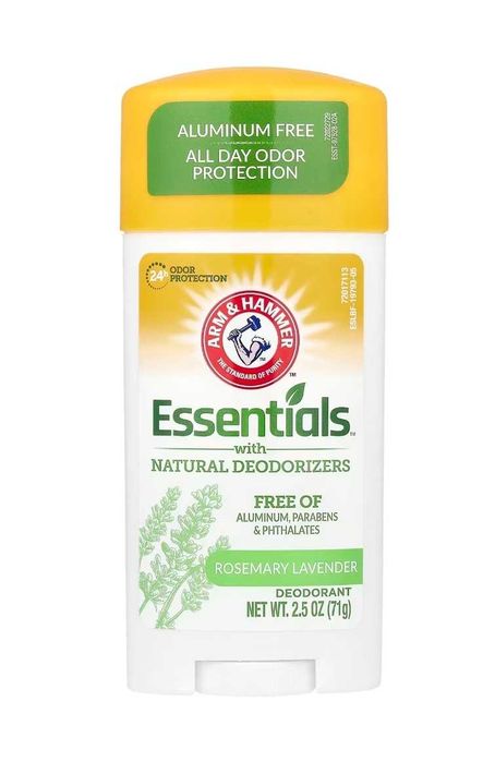 Дезодорант Essentials, розмарин и лаванда, натуральный состав
