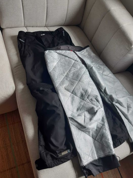 Calças de mota AXO impermeáveis com protecções