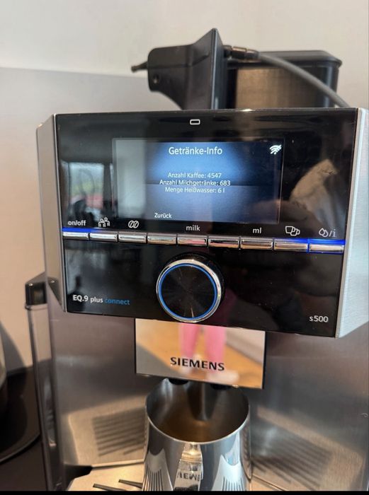 Siemens Eq9 plus connect s500