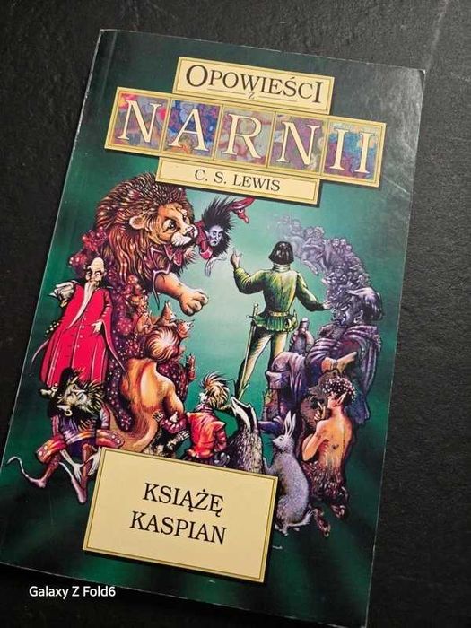 Książek kaspian opowieści z narni