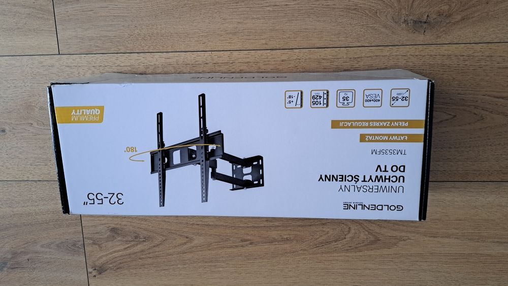 Uniwersalny uchwyt ścienny do TV