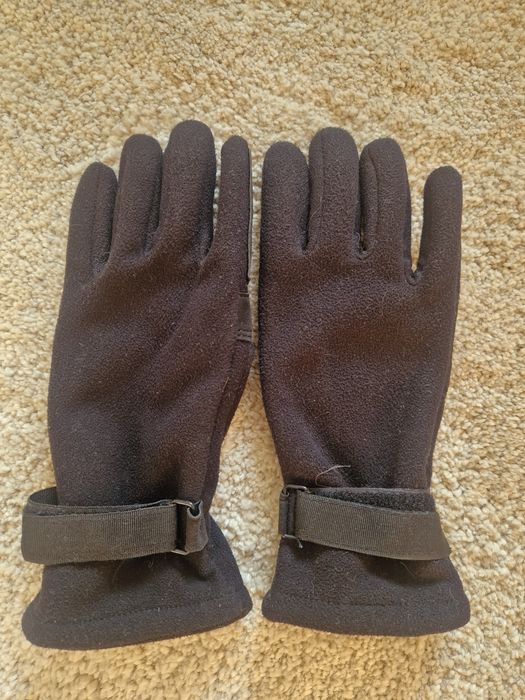 Rękawiczki zimowe czarne MON