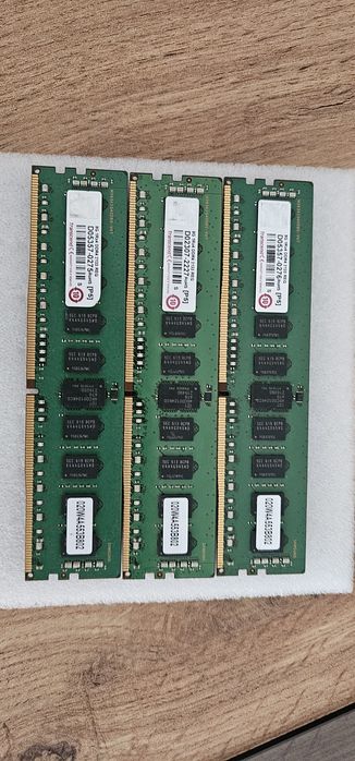 24GB (3x8GB) Transcend DDR4 ECC Registered 2133MHz Servidor