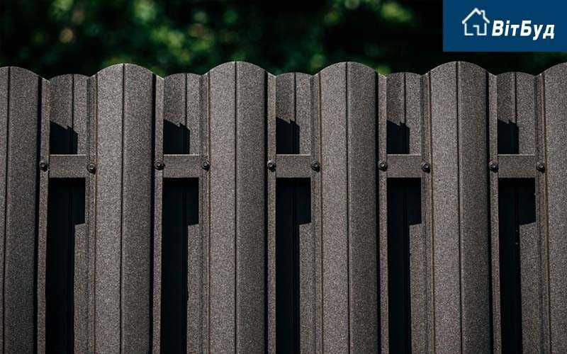 Штакетник металлический (евроштакетник) на забор у производителя 115мм