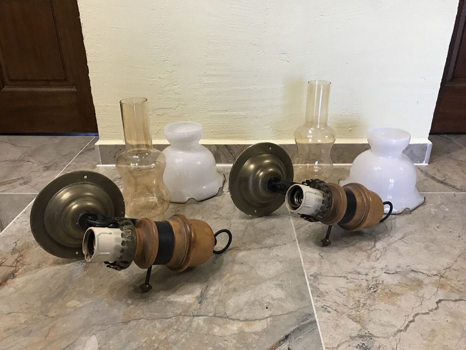 Dwa kinkiety z Holandii