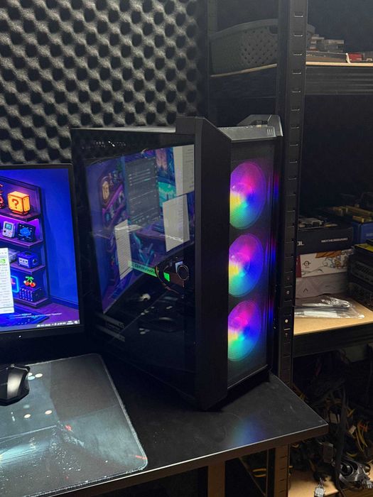 Ігровий Комп’ютер / ПК Intel Core i3-10100F 4.3 ГГц (4-8) / DDR4 16Gb Kingston / SSD 256Gb / GTX 1080 8Gb
