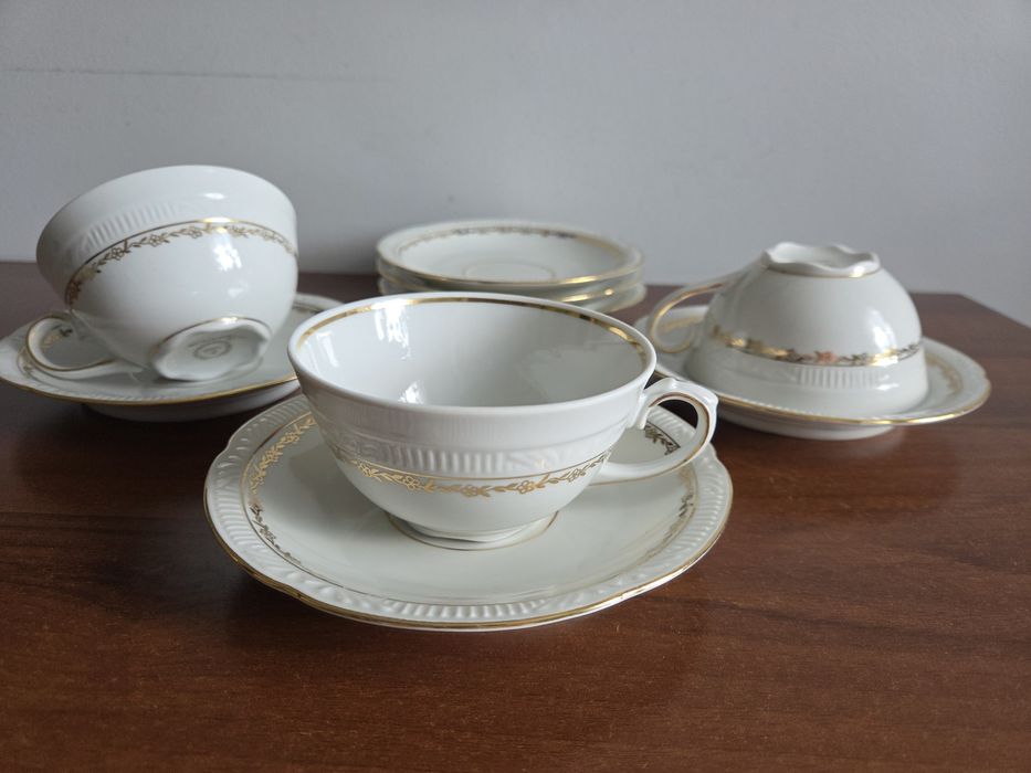 Porcelana Chodzież stara filiżanki