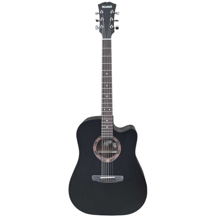 Marris DCE OPBK gitara elektro-akustyczna Dreadnought , kolor czarny