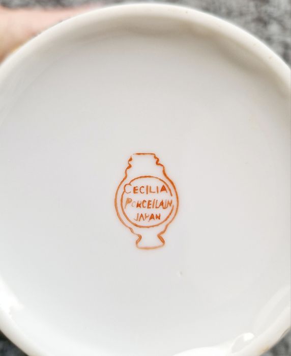 Serviço Chá/Café Porcelana Japonesa Casca Ovo