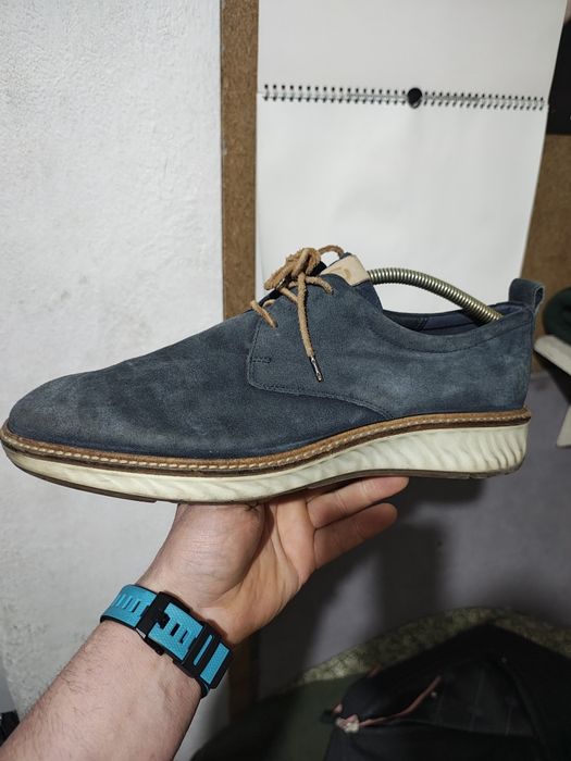 Bardzo elegancki buty skórzane Ecco. Rozmiar 45
