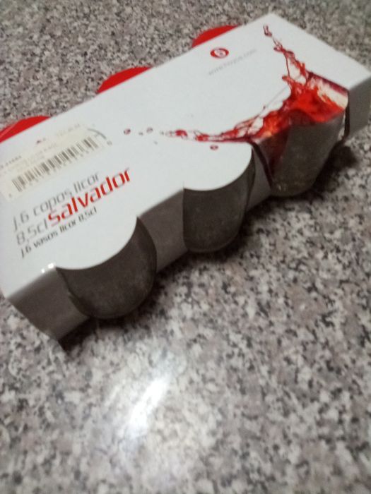 Copos baixos de apertivos