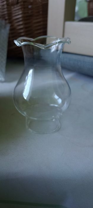 Szklany klosz do lampy naftowej