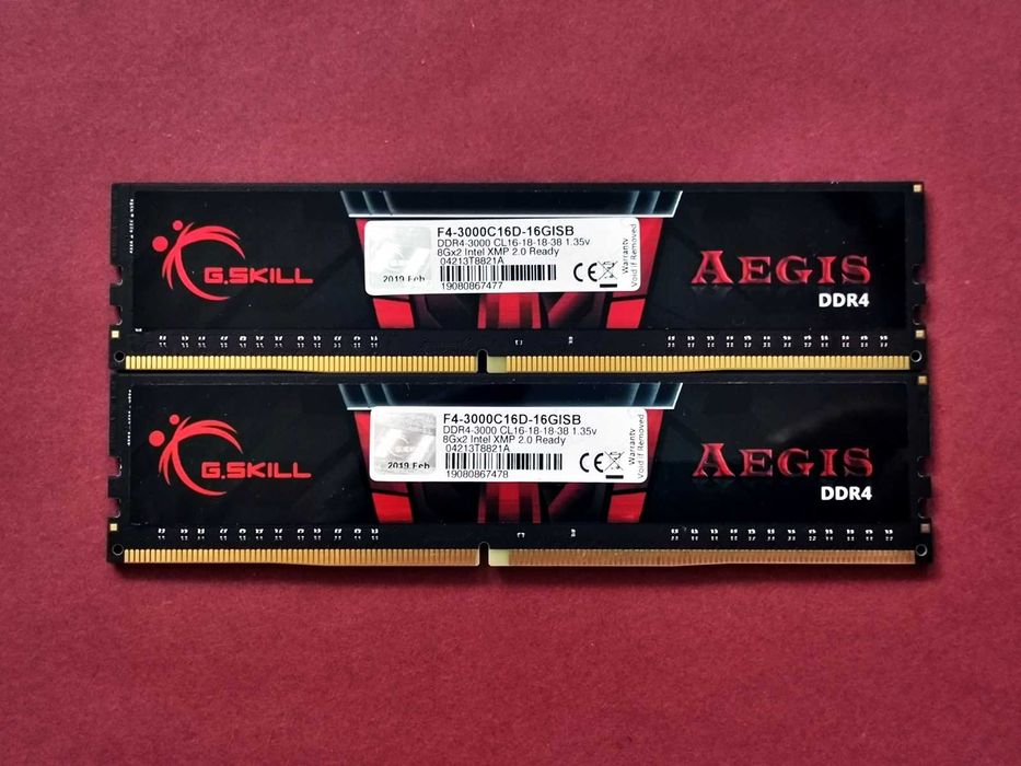 DDR4 16GB G.SkiLL AEgis 3000 -Komputer